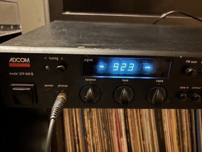Adcom GTP-500II 2 Channel Pre-Amp/Processor Amplifier