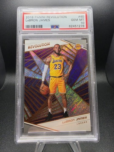2018-19 Panini Revolution LeBron James #40 PSA 10