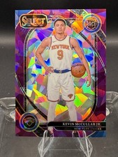 Kevin McCullar Jr Courtside PINK ICE PRIZM 71/99 2024-25 Panini Select RC Knicks