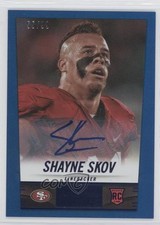 2014 Panini Hot Rookies Rookie Signatures Blue 55/99 Shayne Skov #421 Auto 0f8
