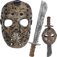 Hockey Mask  Machete Set
