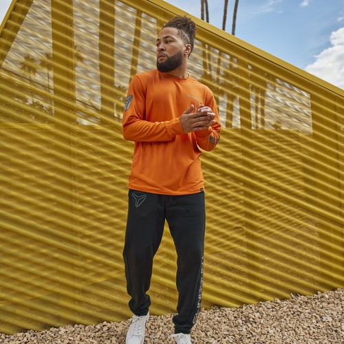 Polaris Unisex Long Sleeve Performance Shirt, Orange - 第 3/3 張圖片
