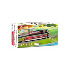 Lima Pista con 2 Treni e Binari Frecciarossa 500 e Frecciarossa 1000 a Pile