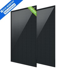 ECO-WORTHY 2Pack 410W Watt Solar Panel for Home Off grid + Free shipping