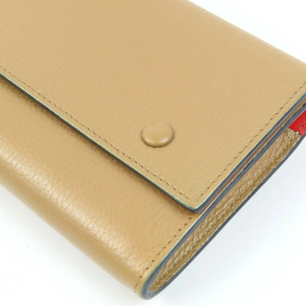 CELINE Large Flap Multi-Function Long Wallet Leat… - image 3