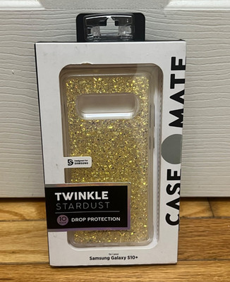 NEW-Case-Mate Twinkle Series Rugged Cover For Samsung Galaxy S10 Plus-Stardust