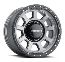 18 Vision 350 Ojos  Satin Grey 18x9 Wheel 8x180 12mm Rim