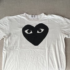 Comme des Garçons Play Herren T-Shirt Weiß ...