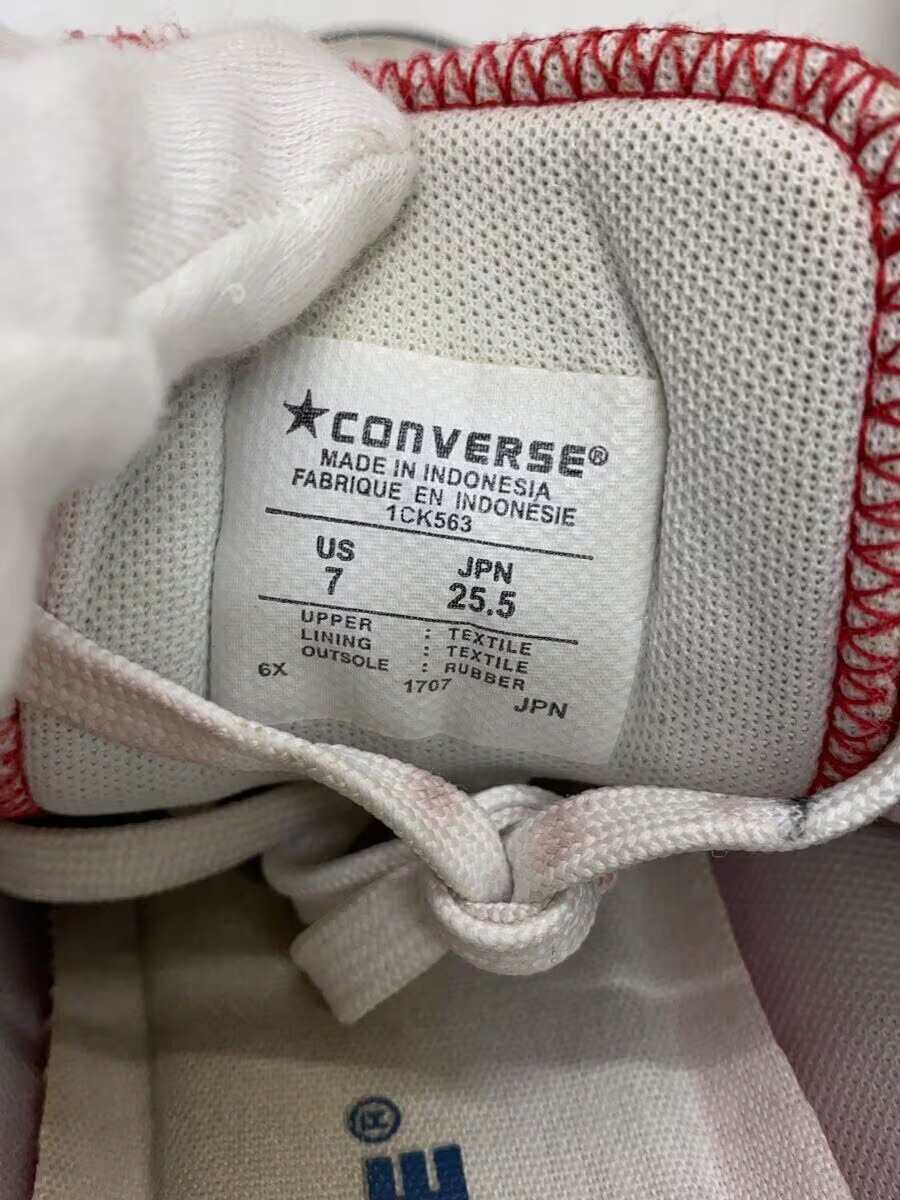 Converse Low-Cut Sneakers/25.5Cm/Red/1Ck563 BAL50 thumbnail 5