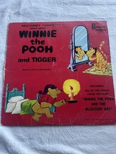 Walt Disney's Songs About Winnie The Pooh And Tigger Vinyl LP 1968