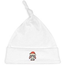 'Baby Donkey Wearing Santa Hat' Baby Beanie Hat (BH00038485)
