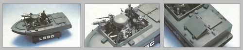 Maquette Dragon 1/35 - Bateau LSSC Light Seal Support Craft + Figurines (Séries Nam)