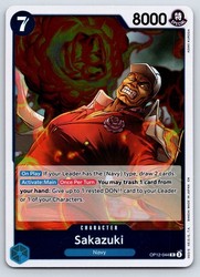 Sakazuki OP12-044 R Legacy of the Master Foil Rare