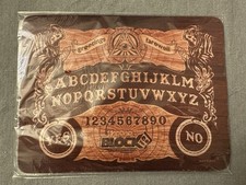 Ouija Board Mouse Pad Vintage Spooky Mousepad Retro 8” x 6” Horror Block New