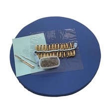 Bobbin Lace Making Kit with Pillow. 23 Inch x 2 Inch Round Lacemaking Board, ...