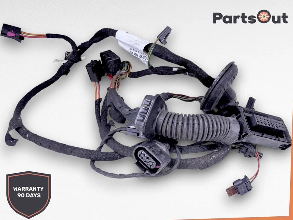 2012-2018 AUDI A6 QUATTRO C7 REAR RIGHT SIDE DOOR PANEL WIRE WIRING HARNESS OEM - Image 2 of 4