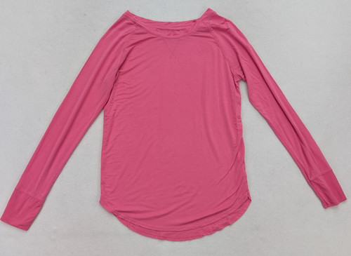 Gap Body Pure Body Women's T-shirt Size Small Pink Long Sleeve Comfy