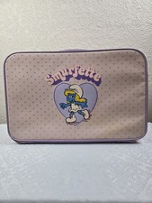 Vintage Roller Skate Smurfette Suitcase 1983