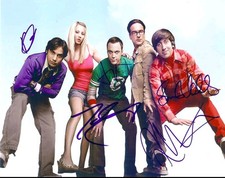 The Big Bang Theory autographe moulé 8x10 photo signée réimpression LIVRAISON RAPIDE ET GRATUITE 