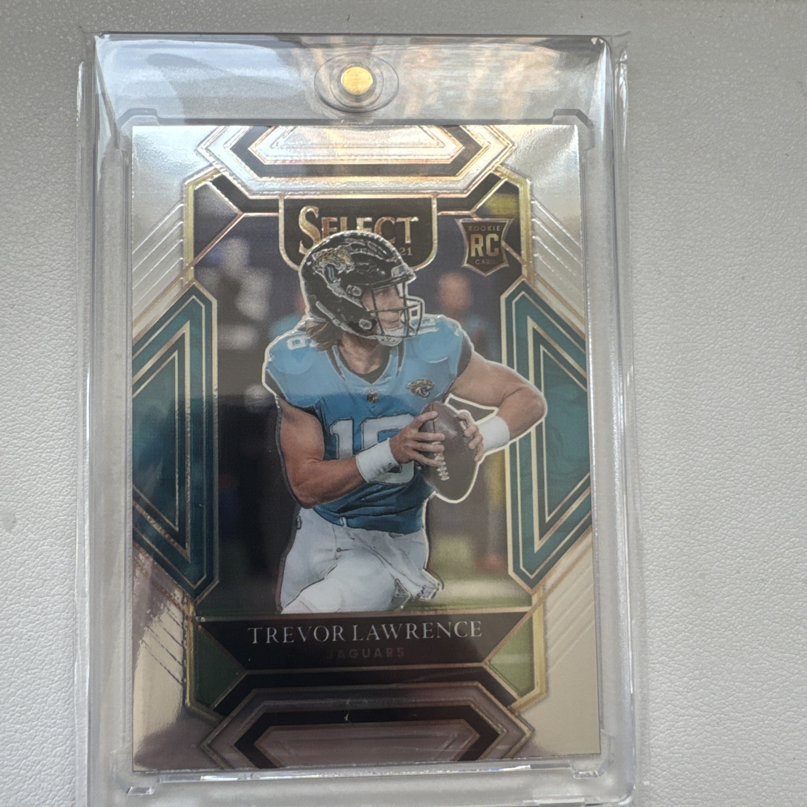 2021 Panini Select - Club Level Trevor Lawrence #243 Silver Prizm (RC) jags