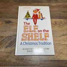 The Elf on the Shelf Hardcover Book Kids White Christmas Tradition