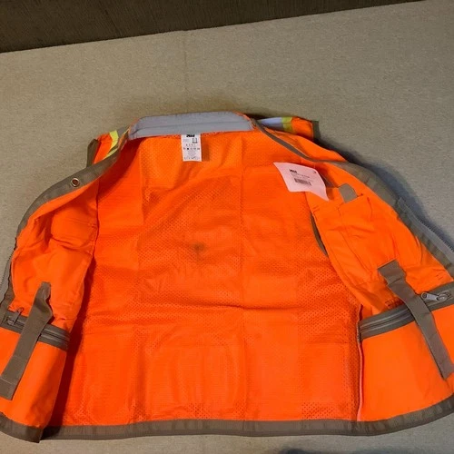 Seco Products Surveyor’s Vest Orange Yellow Size XL image 4