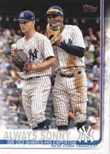 2019 TOPPS #263 ALWAYS SONNY NEW YORK YANKEES BASEBALL