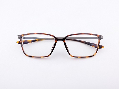 Puma Eyeglasses, Frames Only, PU01140 002, 55-14-145, Plastic/Metal, Brown Tort