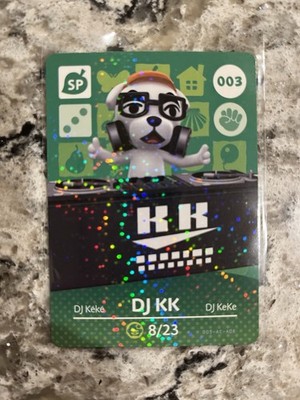 Nintendo Animal Crossing Amiibo Card Series 1 DJ KK 003 New Unused