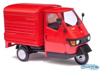 Busch Piaggio Ape 50 Rot M 1:43 60052