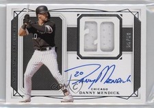 2020 Panini National Treasures Signature Numbers 89/99 Danny Mendick Auto 12ty