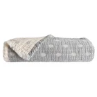 Nemcor Cotton Throw Blanket 50x70 Reversible Lightweight Sofa Couch Bed Throw