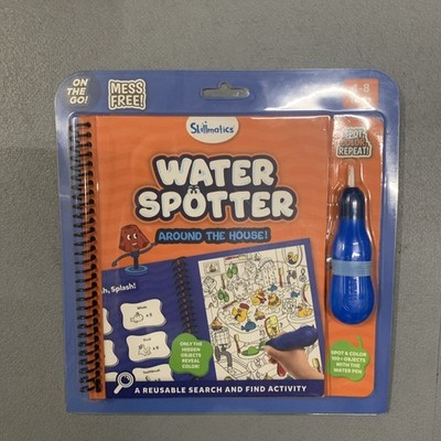 Skillmatics Wiederverwendbares Suchen & Finden Buch - Wasserspotter, Chaosfrei, Spaß Lernen...