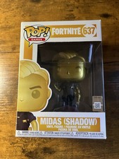 Funko Pop! Figura Vinilo Fortnite Midas (Sombra) (Dorado) (Metálico) #637