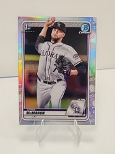 2020 Bowman Draft Chrome Chris McMahon Refractor #BD-43 1st Bowman RC
