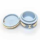 Rare Wedgwood Tri-Color Jasperware Trinket Boxes Lot of 3 — photo 6