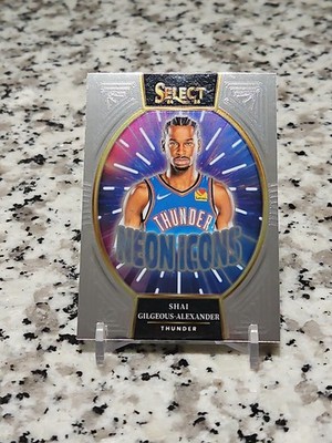 2024-25 Panini Select - Neon Icons Shai Gilgeous-Alexander #10