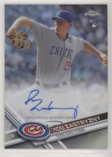 2017 Topps Chrome Rookie Auto Refractor 52/499 Rob Zastryzny #RA-RZ Auto 2b2