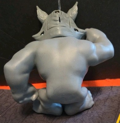Lanard Midway Rampage Super Stretch Ralph The Wolf Toy Figure w