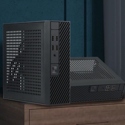 ITX Computer Case Server Chassis Gaming Power Supply Simple to Use M10 Industry - Afbeelding 5 van 8