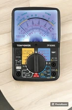 Tekpower TP8260L Analog Multimeter With Back Light, and Transistor Checking dock