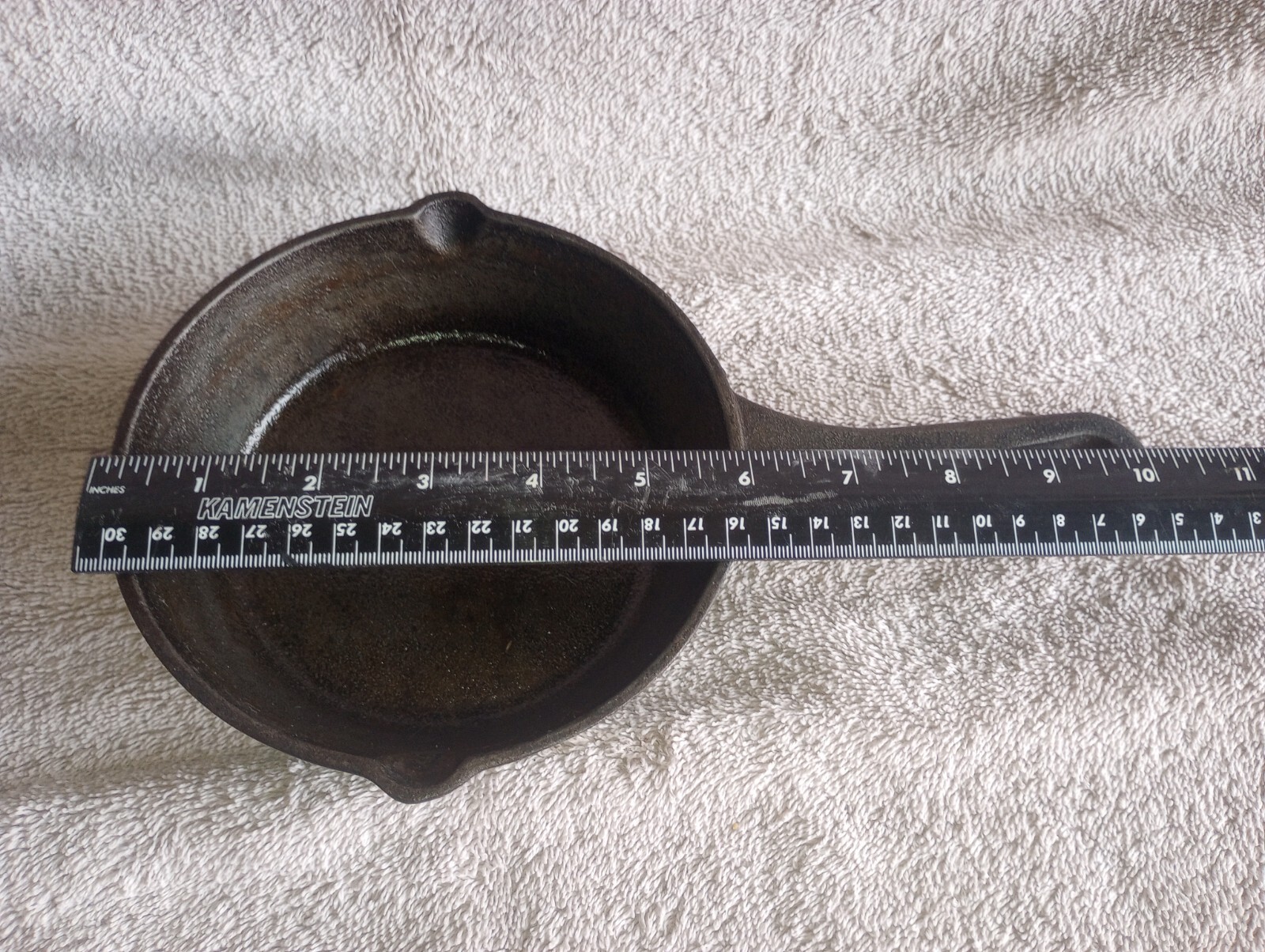 Rare Delmonico's 6 Inch Cast Iron Skillet eBay