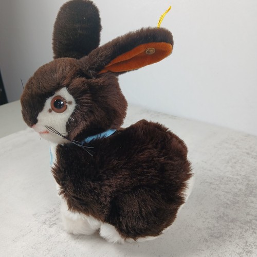 Vintage Steiff Snuffy Rabbit EAN 2933/16 mit Knopf, Ohrmarke - Bild 3 von 8