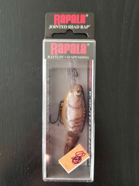 2 RAPALA JSR-4 CRAWDAD JOINTED  FISHING LURE  NEW IN PACKAGE