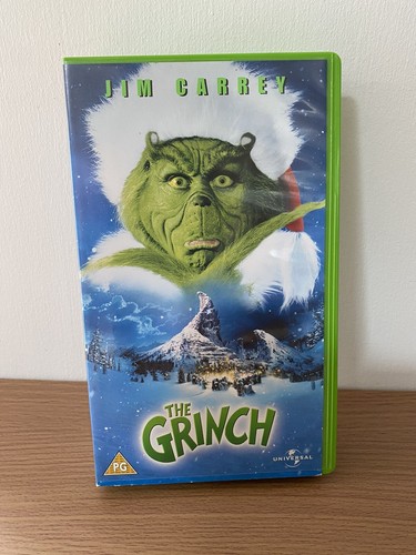 The Grinch Jim Carrey VHS Video 2001 PG