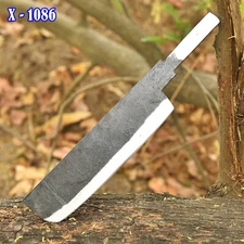Handmade Forged Carbon Steel Chef Kitchen Knife Blank Blade Meat Cleaver Chopper