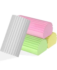 4-Pack Damp Clean Duster Sponge, Sponge Cleaning Brush, Duster for Cleaning Blin