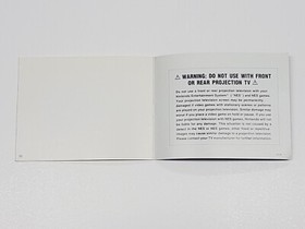 The Krion Conquest Authentic Original NES Nintendo Manual Only