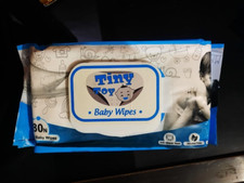 Tiny Toy Wet Tissue Papers Storage Container Box Holder for Small Babies 1 Set 