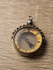 Antique Silver Compass Pendant/Fob Made by Pearce & Thompson